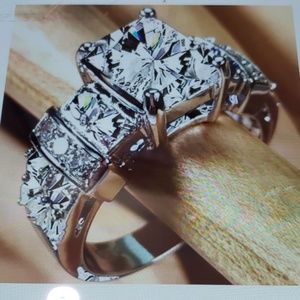 Women's 925 Sterling Silver CZ Ring